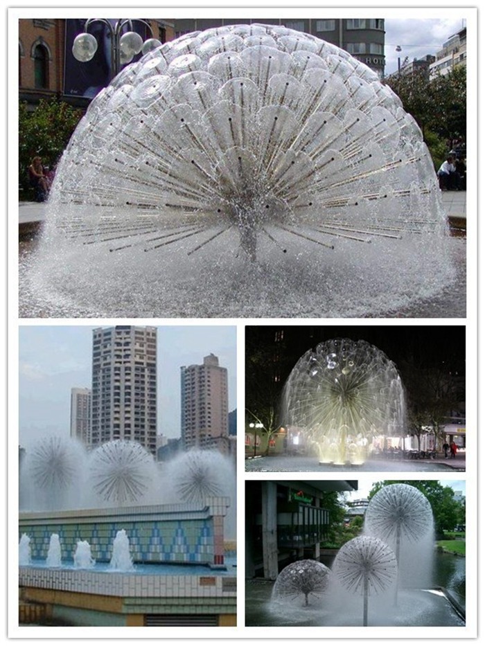 蒲公英喷泉案例
